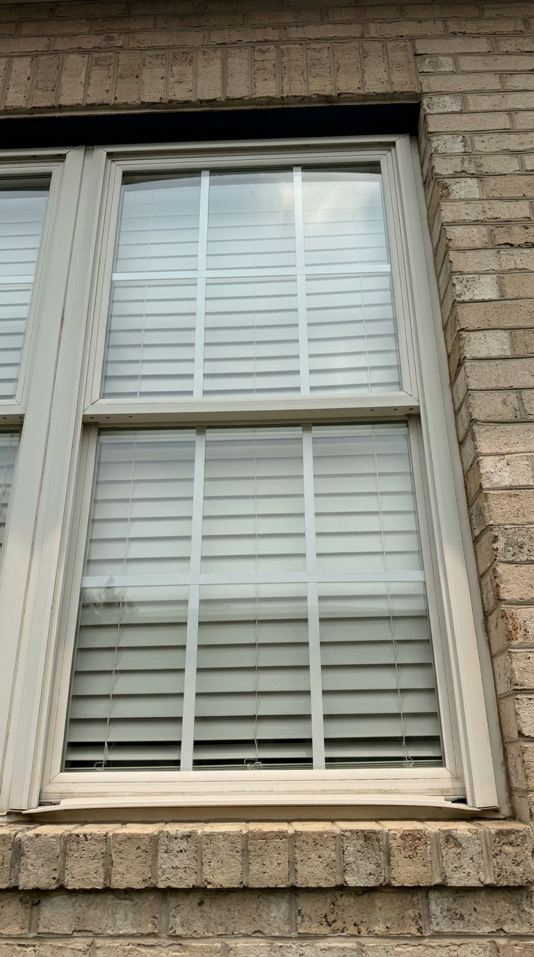 Clean window after Righteous Shine cleaning